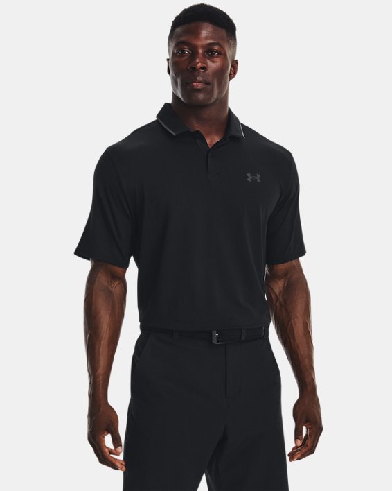 เสื้อโปโล UA Iso-Chill สำหรับผู้ชาย in Black image number 0